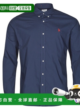 欧洲直邮U.S Polo Assn.  DIRK 男装长袖衬衫 66194-52112-173