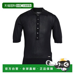 二次方 舒适时尚 男士 black黑色 毛衣 香港直邮Dsquared2