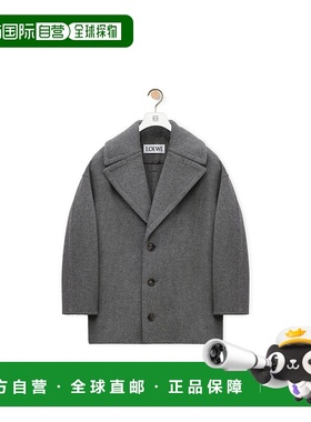 香港直邮Loewe 羊毛短大衣 S359Y01XD8西装