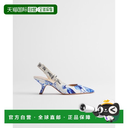 自营欧洲直邮Dior迪奥 J'Adior女士印花露跟高跟鞋单鞋