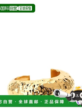 香港直邮Self-Portrait 女士 'Hammered Cuff' 金色手链 RS26604B