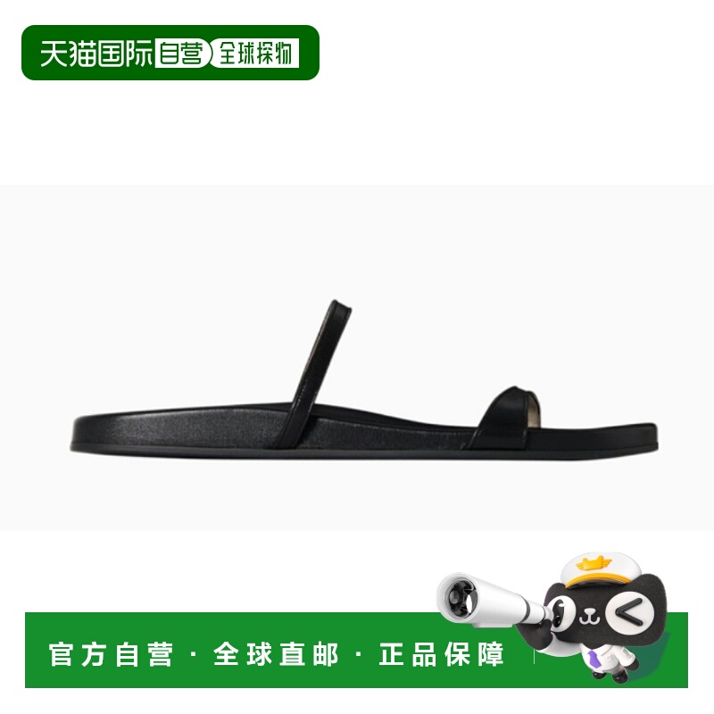 香港直邮The Row 女士 THE ROW CAPSULE 黑色凉鞋 F1623SN65