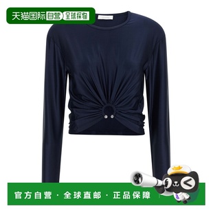 1h可退 香港直邮Rabanne 女士 'Piercing Detail' 上衣 26PJTO180