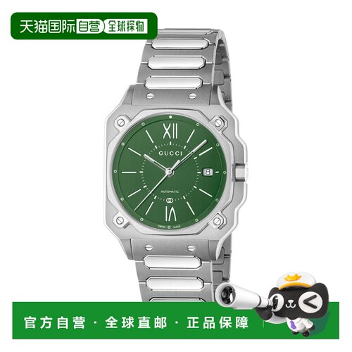 自营欧洲直邮GUCCI古驰 G-Flat 精钢腕表男女通用36mm
