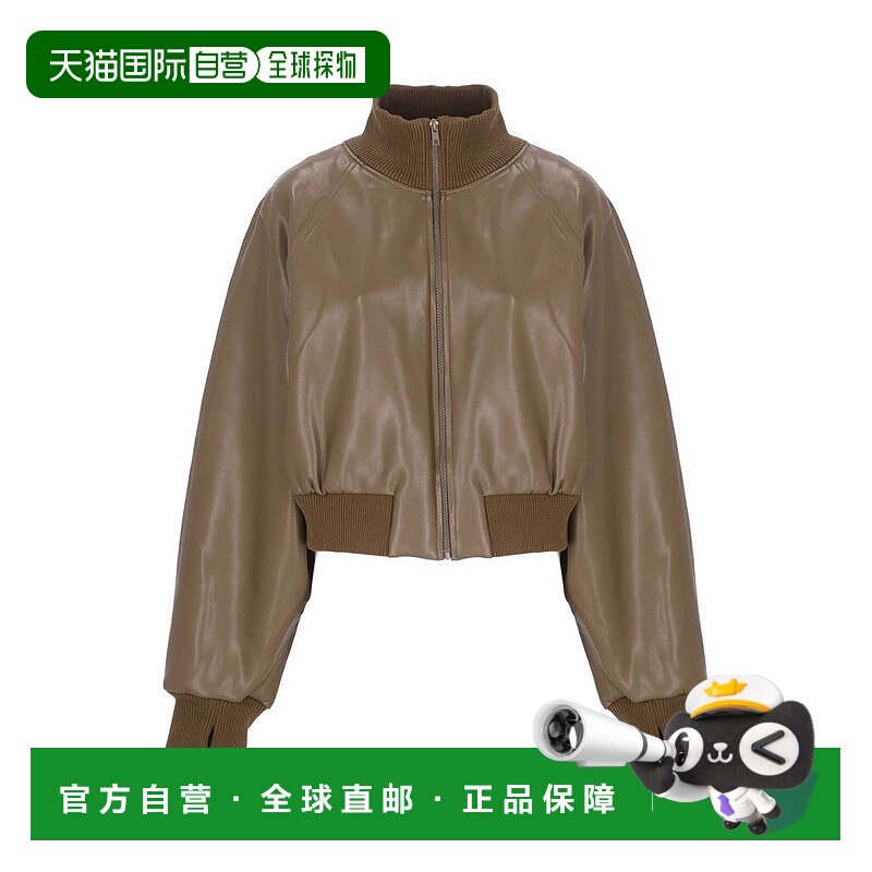 香港直邮NORMA KAMALI 诺玛 卡玛丽 女士 彈性袖口夾克 ST3254LVR