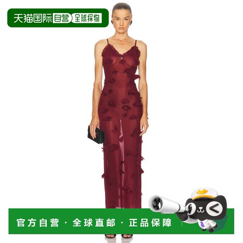 香港直邮Coperni 女士 蝴蝶高科技连衣裙 COPML16【付后1h可退】