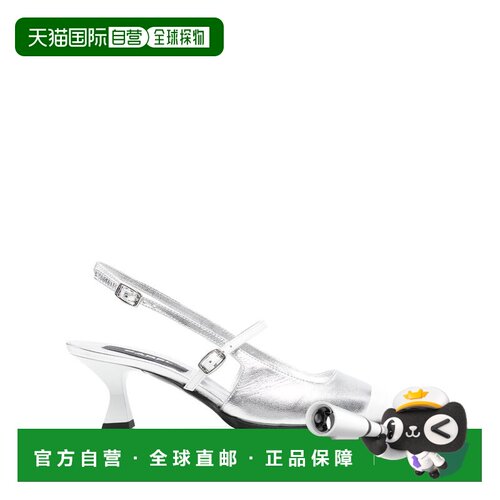 1h可退 香港直邮Carel 女士 CECILE 凉鞋 332785SILVER metal金属
