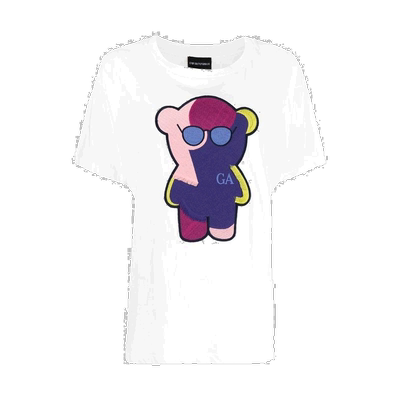 香港直邮香港直发Emporio Armani阿玛尼 小熊贴花T恤 6K2T6C2JYUZ
