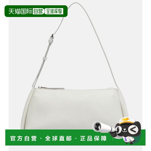香港直邮calvin klein 女士 Aurelis 小号皮革肩包