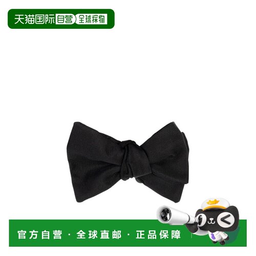 香港直邮Giorgio Armani 罗纹领结 3600308P999 【付后1h可退】