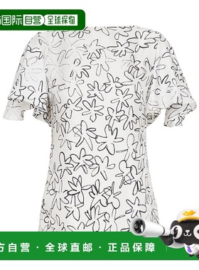 香港直邮Chloe 花卉印花T恤 C24UHT29302