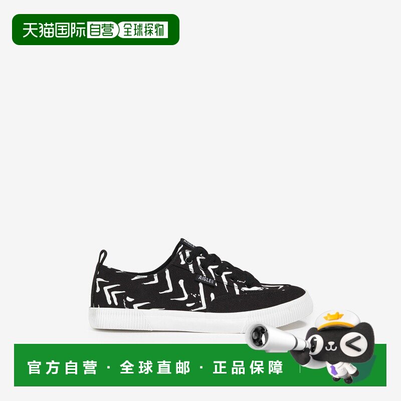 自营欧洲直邮AIGLE艾高 永恒的帆布运动鞋