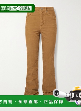 香港直邮Saint Laurent 圣罗兰 女士 Clyde 灯芯绒长裤 705103Y29