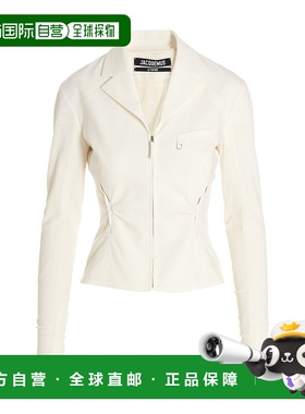 香港直邮Jacquemus La Veste Neru 徽标休闲夹克 223JA020-1075