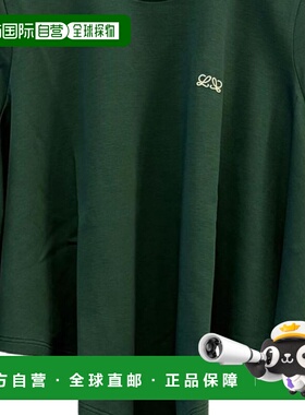 香港直邮LOEWE 罗意威 女士 and Polos T恤绿色T恤 S540Y22X87