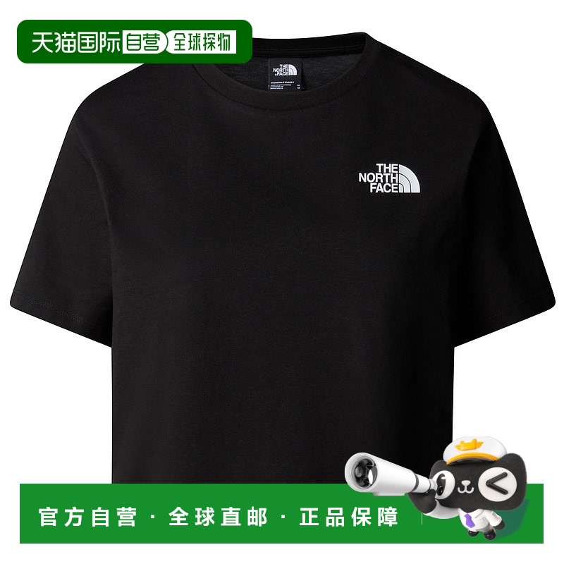 1h可退 欧洲直邮the north face 女士 上装T恤北面户外