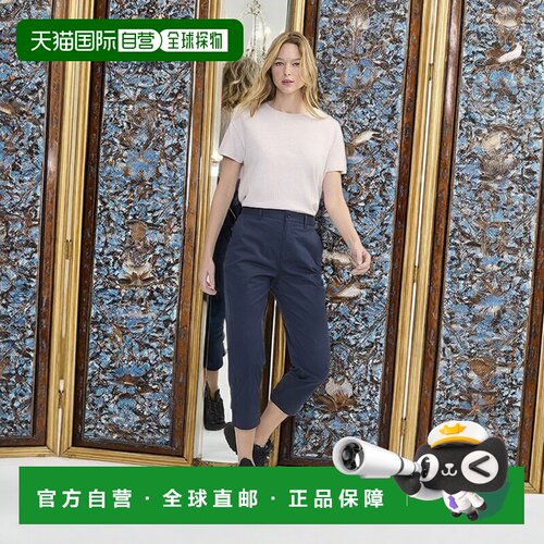 自营欧洲直邮AIGLE艾高 DFT® 和 COOLMAX® 7/8 斜纹棉布裤
