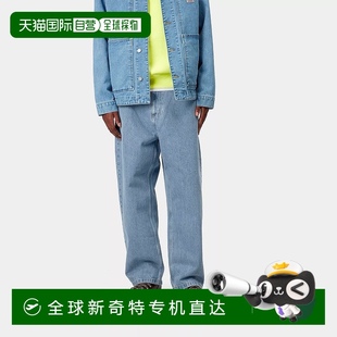 牛仔 欧洲直邮Carhartt Wip 男士 蓝色棉休闲裤