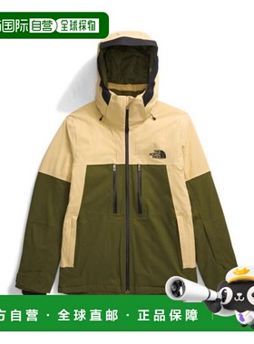 自营欧洲直邮THE NORTH FACE北面 CHAKAL男士再生聚酯连帽滑雪服