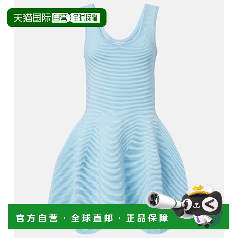 1h可退 香港直邮Simkhai 女士 Larina 喇叭迷你连衣裙 blue蓝色