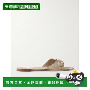 香港直邮Gabriela 绒面革凉拖 Hearst Briar 4258592 女士 1h可退