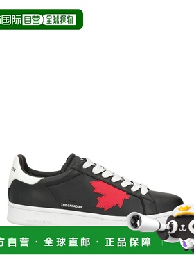 1h可退 香港直邮Dsquared2 二次方 男士 运动鞋 black黑色 舒适时