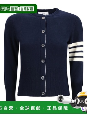 1h可退 香港直邮Thom Browne 圆领开衫 FKC688AY1029