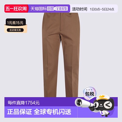 1h可退 香港直邮Burberry 巴宝莉 女士 浅褐色裤子 81063701女装