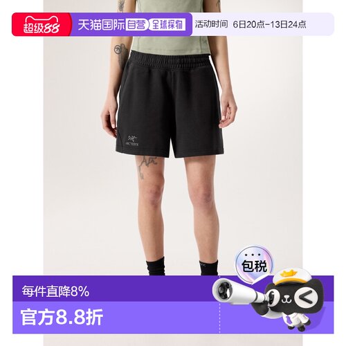 欧洲直邮Arc'teryx 始祖鸟 Emblem Short 6