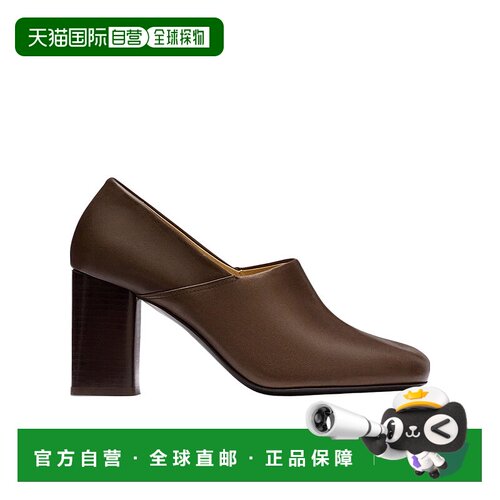 香港直邮Lemaire 圆头高跟鞋 LMA5W8RH一脚蹬