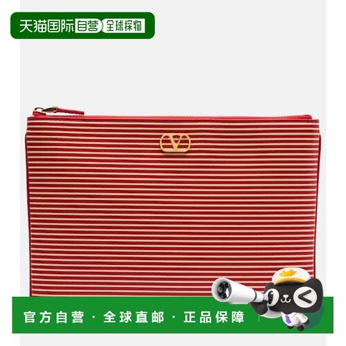 香港直邮valentino华伦天奴VLogo女士手拿包 【付后1h可退】