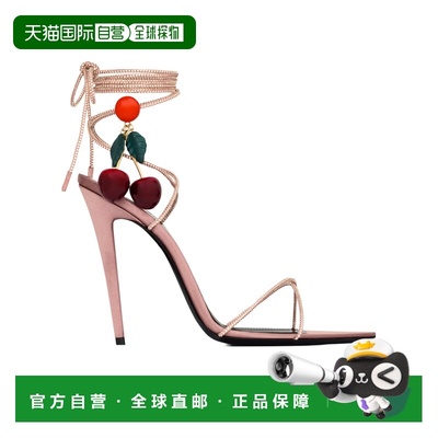 1h可退 香港直邮Saint Laurent MON CHÉRI 高跟凉鞋 863530AAF55