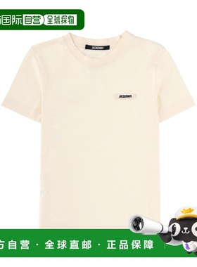 1h可退 香港直邮Jacquemus 女士 罗缎短袖T恤 TSW00550AJ00029131