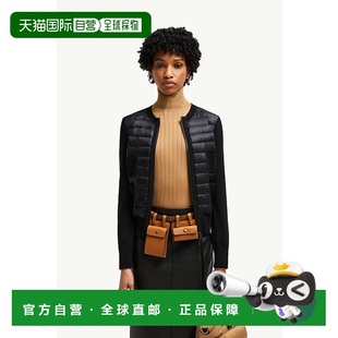 欧洲直邮MONCLER (2025新品) Cardigan zippe matelasse en laine