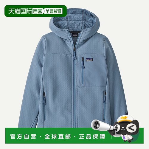 欧洲直邮PATAGONIA 儿童R2® TechFace连帽夹克