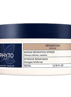 欧洲直邮PHYTO/发朵植物角蛋白修护发膜200ML滋养修复护理正品