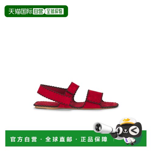香港直邮KHAITE 女士 Boden Whip 缝线凉鞋单鞋平底鞋 F3110964