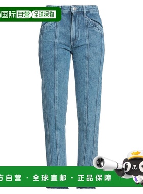 香港直邮ISABEL MARANT 女士 牛仔长裤 blue蓝色 舒适时尚