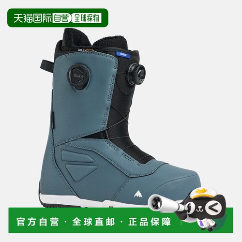 自营欧洲直邮Burton伯顿 Ruler男士青灰色滑雪靴