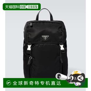 Nylon 男士 black黑色 徽标背包 香港直邮Prada 1h可退 普拉达