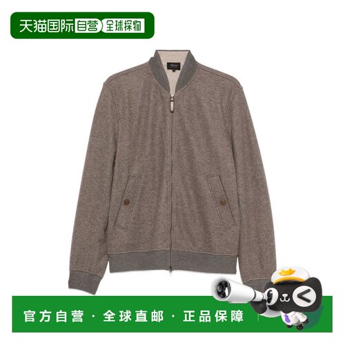 香港直邮Brioni 布里奥尼 男士 BRIONI 棕色外套 UJVS0LOE607