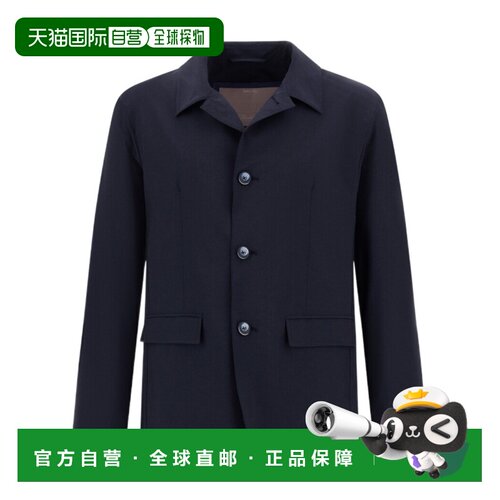 香港直邮HERNO 男士夹克 BLZ0001UR12742S9200 AW2026 蓝色
