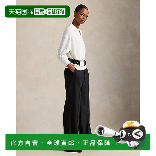 自营欧洲直邮Ralph Lauren拉夫劳伦 Beaton女士黑色羊毛弹性纤维