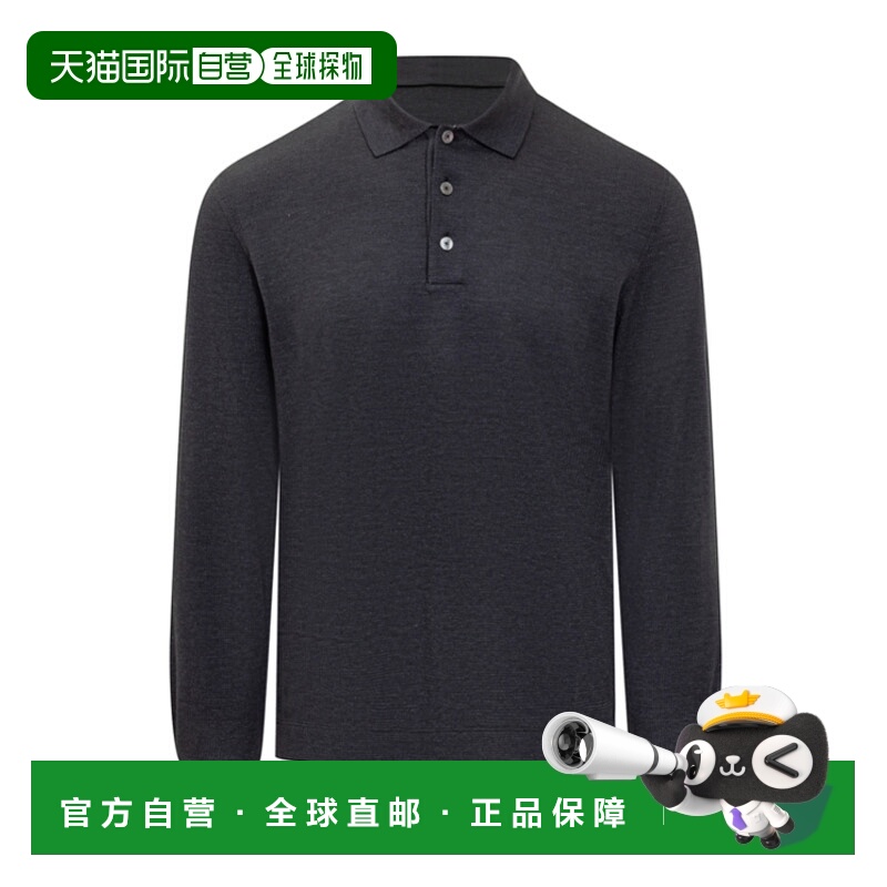 香港直邮Zegna 长袖POLO衫 UG381A2G748杰尼亚男装