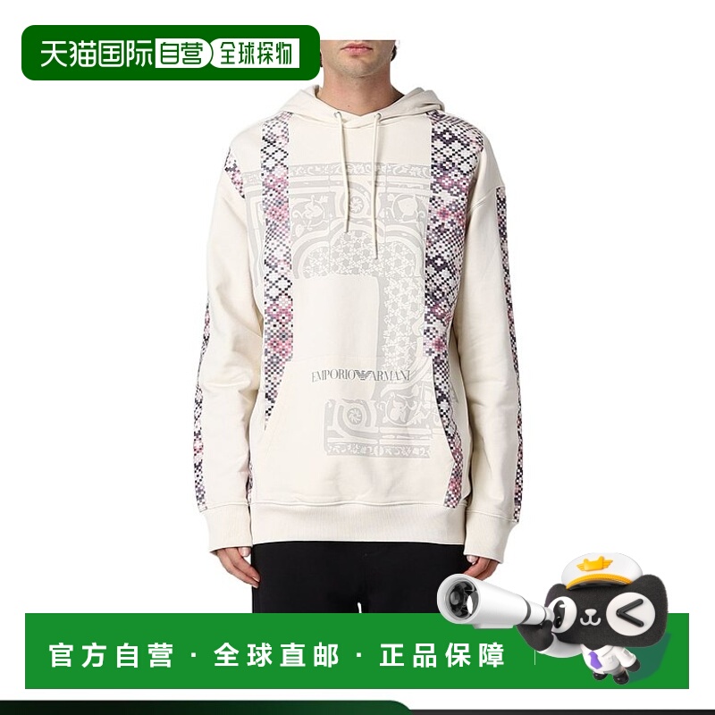 香港直邮Emporio Armani 徽标连帽卫衣 6L1M6R1JA2Z阿玛尼