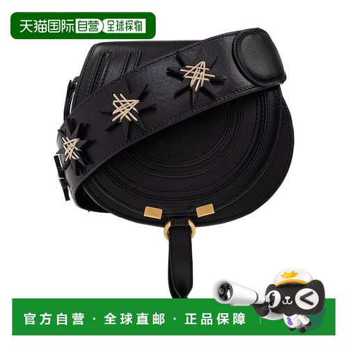 香港直邮Chloe 徽标单肩包斜挎包 C23SS680J70蔻依马鞍包