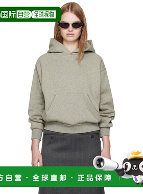 1h可退 香港直邮Essentials 女士 灰色 Classic Fit 连帽衫 192SP