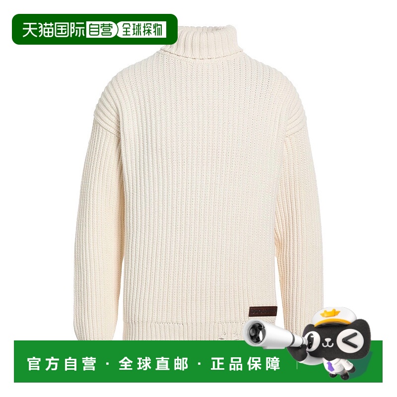 1h可退 香港直邮Dsquared2 二次方 男士 高领上衣 white白色 舒适