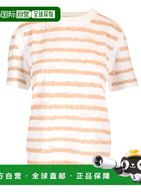 1h可退 香港直邮Marni 玛尼 女士 印花T恤 THJE0293P7USCX44