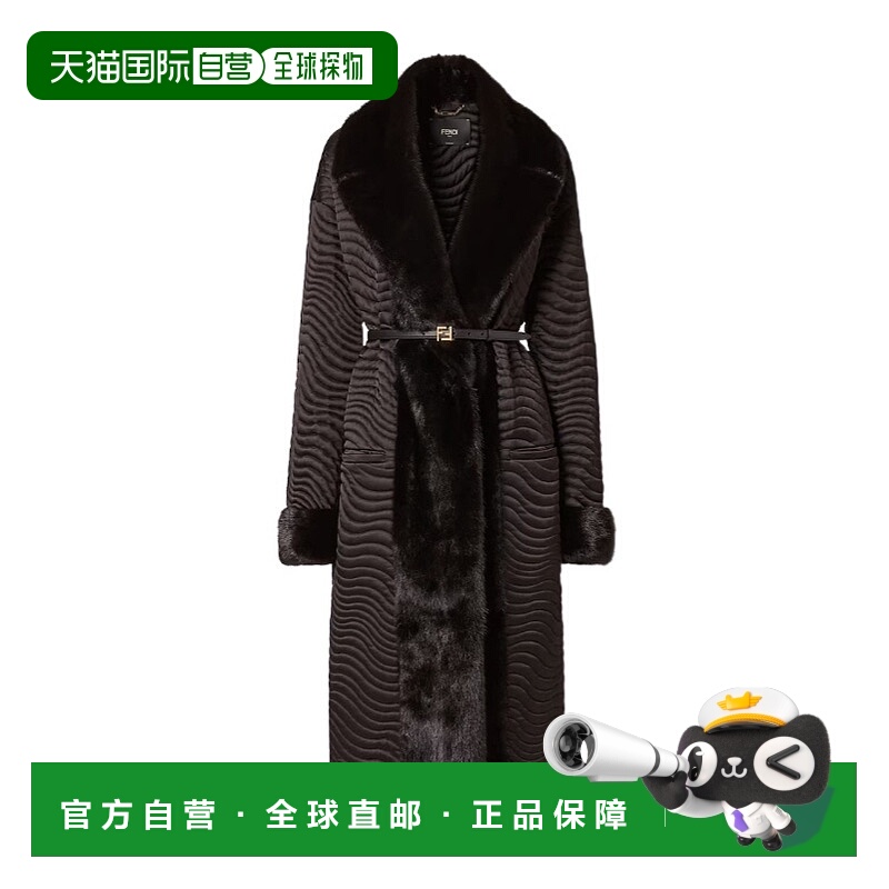 香港直邮Fendi 大款中长大衣 FNF59NAWB7